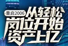 重启2006：从轻松岗位开始资产上亿（杨湛陈晨）在线免费阅读-推书帮